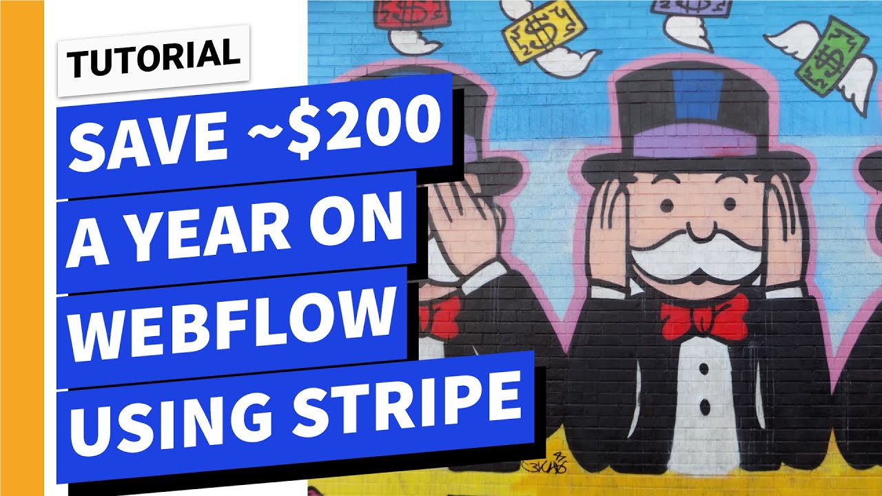 [Stripe/Webflow Tutorial] One FAST way to save $200/year on WebFlow using Stripe Payment Links