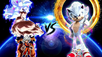 Son Goku DBS V7 OP (all form) VS Sonic Chaos V4 JVL OP (all form) in Jump Force Mugen