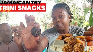 JAMAICAN TRY TRINIDAD & TOBAGO SNACKS| STREET FOOD| TREATS (For the first time!) in the country
Jamaican try Trinidad and Tobago snacks, street food, treats, for the first time into their country.
PAYPAL- SUPPORT MY CHANNEL TOURS:
https://www.paypal.com/donate/?hosted_button_id=EFQX7U5MYGM84
https://www.paypal.com/paypalme/chatjamaicanwtania?locale.x=en_US
Join this channel to get access to perks:
https://www.youtube.com/channel/UCWcCWn_A_av3KXCDeqUdVrA/join
FOR SPONSORSHIP SUPPORT AND BUSINESS ENQUIRIES CONTACT: taniachatjamaican@gmail.com
WATCH ALL VIDEOS BELOW
Barbados Love
https://www.youtube.com/playlist?list=PL5esi0Utn83OCN0fvj6dZ7-z55UHgj-ob
Guyana Love
https://youtube.com/playlist?list=PL5esi0Utn83MLQRZBoADMuiSTQyLPybxW
CHAT JAMAICAN MUST WATCH ALL
https://www.youtube.com/watch?v=V6e-Rrk2ikU&list=PL5esi0Utn83Ng49sEMID8l5PFSuYdG0F1
BEST OF CHAT JAMAICAN WITH TANIA
https://www.youtube.com/playlist?list=PL5esi0Utn83N1iaVlmNr3rp_Pw6Yyims2
SUBSCRIBE to Chat Jamaican with Tania: https://www.youtube.com/channel/UCWcCWn_A_av3KXCDeqUdVrA
LIKE and do not miss the latest of CHAT JAMAICAN on FACEBOOK:
https://www.facebook.com/chatjamaican
INSTAGRAM PAGE: https://www.instagram.com/chatjawithtania/
Chat Jamaican with Tania is an educator who wants you to know more about Jamaica and the world. Support the channel by subscribing and watching all the videos.
THANK YOU FOR WATCHING CHAT JAMAICAN –‘ LIKKLE MORE’
#ChatJamaicanwithTania JAMAICAN TRY TRINIDAD & TOBAGO SNACKS| STREET FOOD| TREATS (For the first time!) in the country