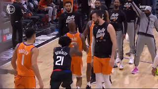 P. Beverley Shoves Chris Paul and Gets Ejected - Game 6 Lat 5 min.