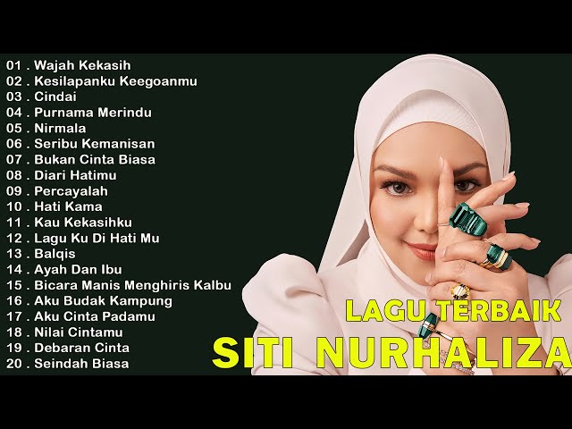 Lagu Pilihan Terbaik Siti Nurhaliza || Kesilapanku Keegoanmu , Cindai , Purnama Merindu class=