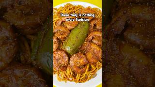 Tunisian Shrimp Pasta harissa harissapaste tunisian tunisianfood spicypastarecipe