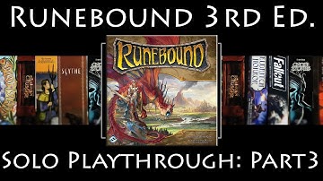 Runebound 3rd Edition: Rules Overview & Solo Playthrough | The Ascendance of Margath | Part 3
