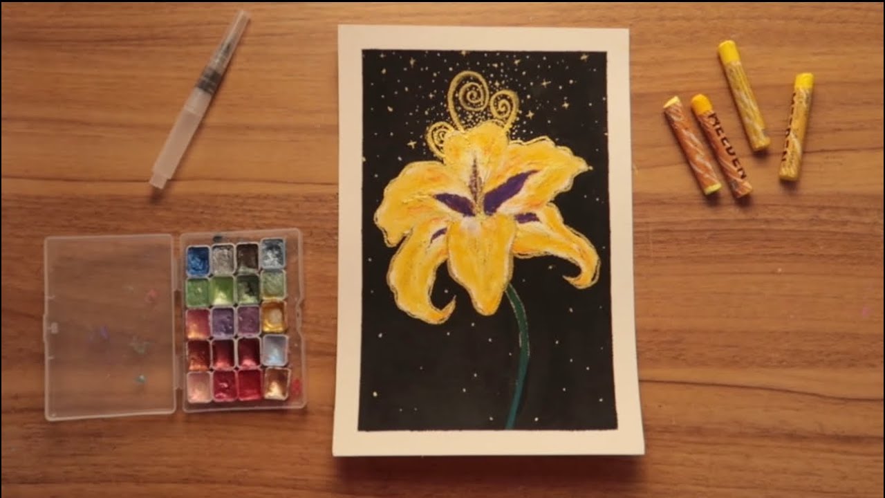 Como dibujar la flor de rapunzel | tutorial 🌼
