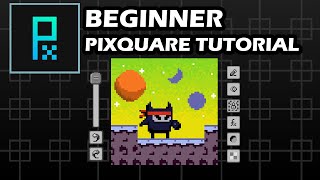 Pixquare Tutorial for Beginners | Pixel Art on iPad screenshot 3