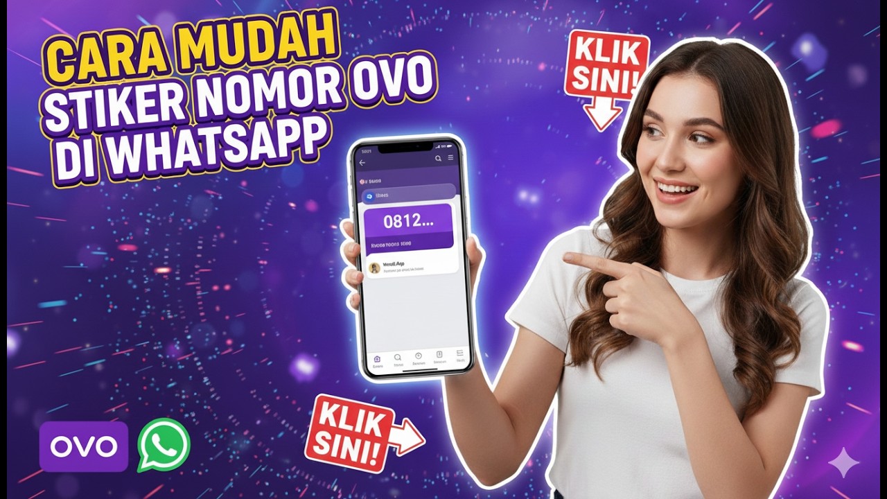 Sticker Wa Ribet Stiker Nomor OVO WA Anti Ribet | Cara Membuat Stiker Nomor Rekening ...