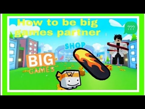 How to become a Big Games Partner (Pet Simulator X)