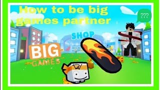 How To Become Big Games PARTNER In Pet Simulator X 