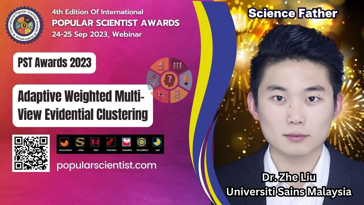 Adaptive Weighted Multi-View Evidential Clustering