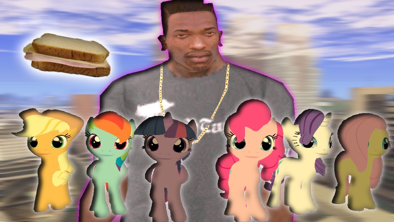 Gta San Andreas Loquendo - CJ conoce a las mane six