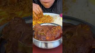 ASMR EATING SPICY CHICKEN CURRY,PRAWNS CURRY,MUTTON CURRY,CHICKEN LEG FRY,CHICKEN NECK CURRY shorts