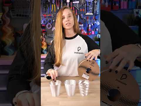 Wow, beautifully clear 3D Printed cups!