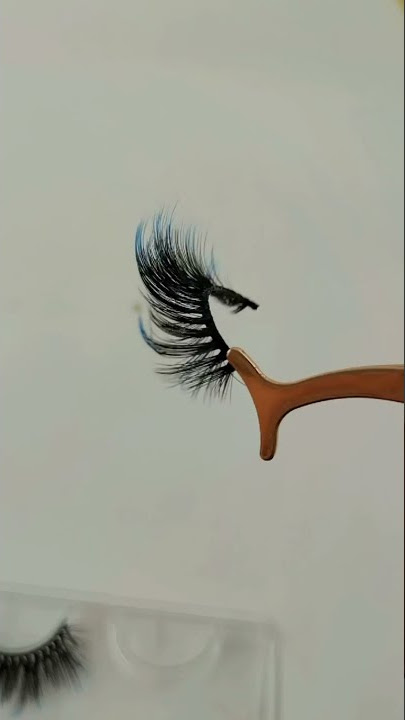 Dual color gradient eyelashes | Best Eyelash Supplier | #Shorts