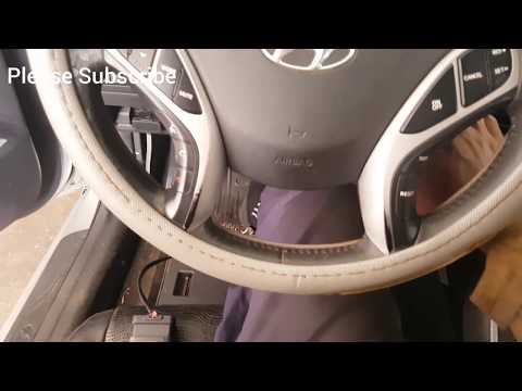 Elantra 2012: C1260 Steering Angle Sensor Circuit-Signal(how to replace flexible coupling)