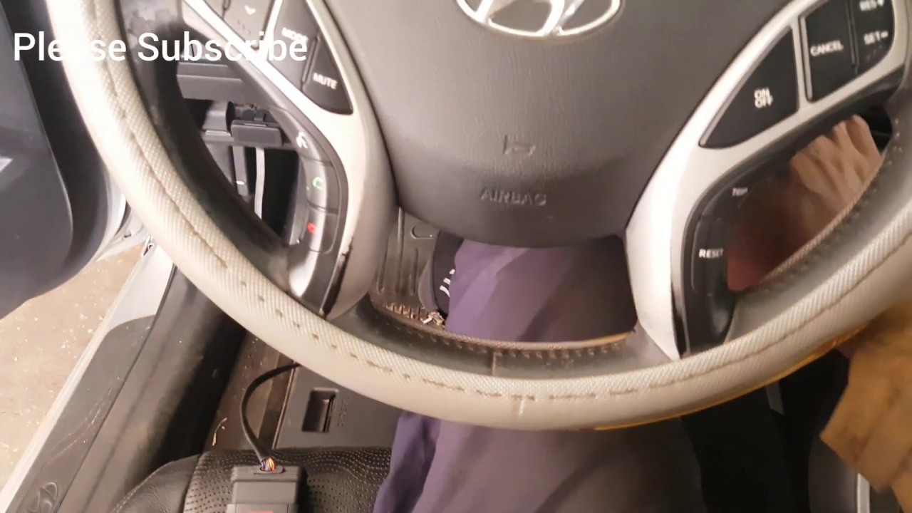 Elantra 2012: C1260 Steering Angle Sensor Circuit-Signal(how to replace