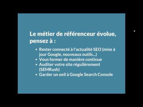 Référencement & Positionnement - Le travail de veille