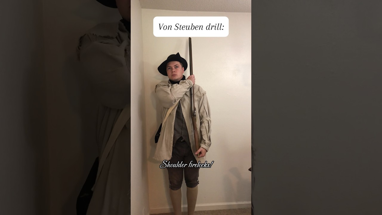 Von Steuben drill as used in the American Revolutionary War