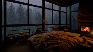 Relax And Sleep Well With Rain In The Foggy Forest | Relaxing Sounds Help You Relieve Stress & Rest