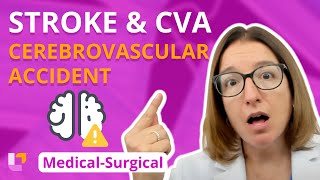 Stroke Cerebrovascular Accident Cva - Medical-Surgical - Nervous System 