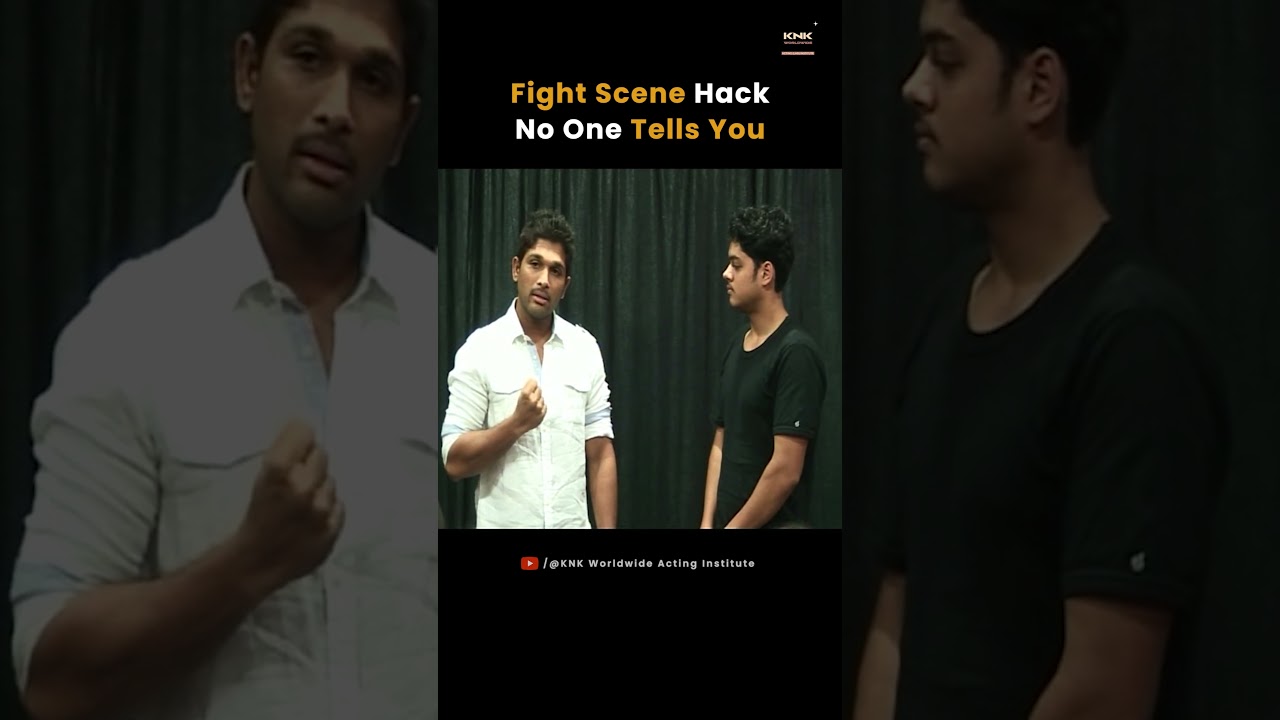 Fight Scene Hack 💥 No One Tells You  #knkworldwide #alluarjun