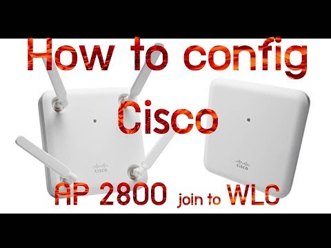 config AP cisco join to WLC.