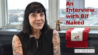 An Interview with Bif Naked – The University of Winnipeg Foundation