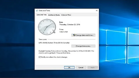 How To Sync Computer With Internet Time In Windows 10