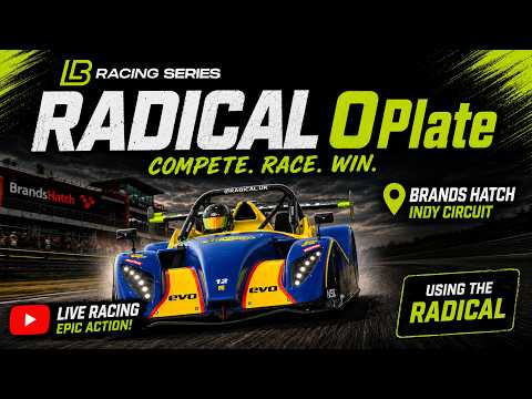🔴Live - Radical O Plate Event - Brands Hatch Indy - Gran Turismo 7
