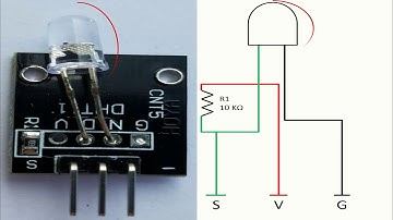 KY-034 Automatic Flashing Color LED Module