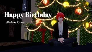 MMD 暗殺教室 Happy Birthday Karma Feliz cumpleanos Karma