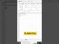 Excel Data Entry I Flesh Fill I कमाल ट्रिक है I John Institution I #excel #jobinterview