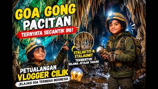 😱 Goa Gong Pacitan Ternyata Secantik Ini! Petualangan Vlogger Cilik Jelajahi Goa Terindah Indonesia
