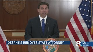 Gov. DeSantis suspended Orlando State Attorney Monique Worrell 'effective immediately' Wednesday