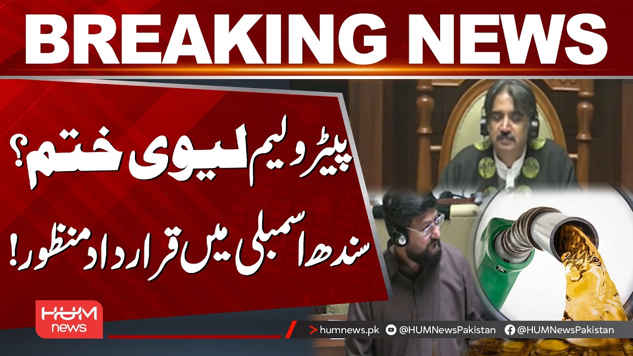 Petroleum Levy Abolished? Sindh Assembly Passes Resolution! | Hum News | Pakistan