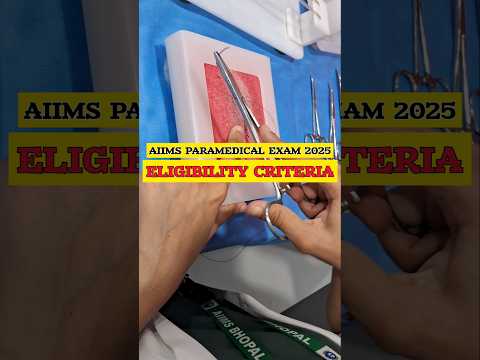 AIIMS Paramedical Exam