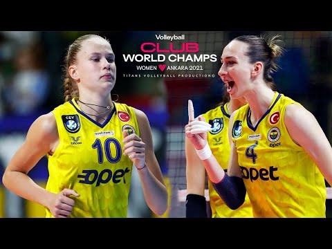 Russian Volleyball Tandem Arina Fedorovtseva & Anna Lazareva - Unbelievable Spikes | WCWC 2021