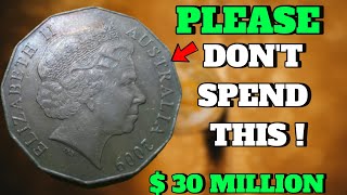 Rare coin in 2009 Australian 50 Cent Coin Worth Thousands Rare Coin Secrets Revealed
