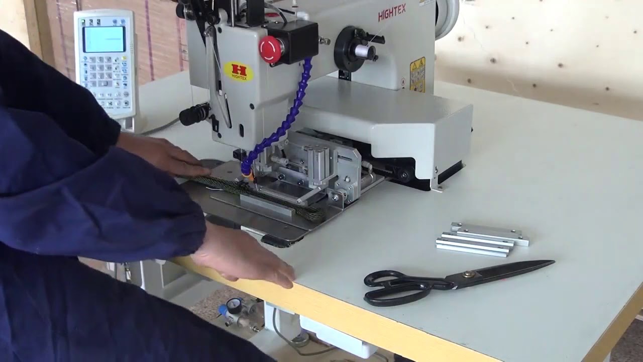 HIGHTEX71008R Automatic pattern sewing machine for making rope eyes
