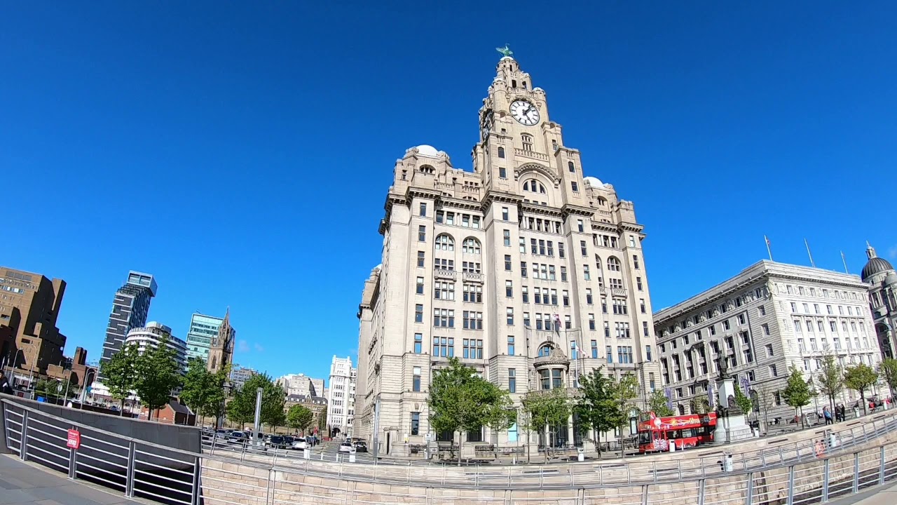 gopro hero 7 black battery Liverpool, Albert Dock, 3 Graces and Waterfront. Time warped