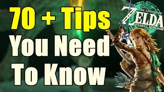Tips for Zelda Tears of The Kingdom #totk