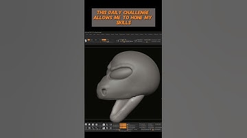 Day 15: Zbrush Daily Blockout Challenge - Character Design Practice