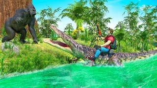 Wild Animal Hunting  Android Mobile Games 3D Crocodile And Man Kill The Animals#2 screenshot 4