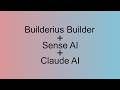 Builderius Builder + Sense AI + Claude AI - for those who don't know