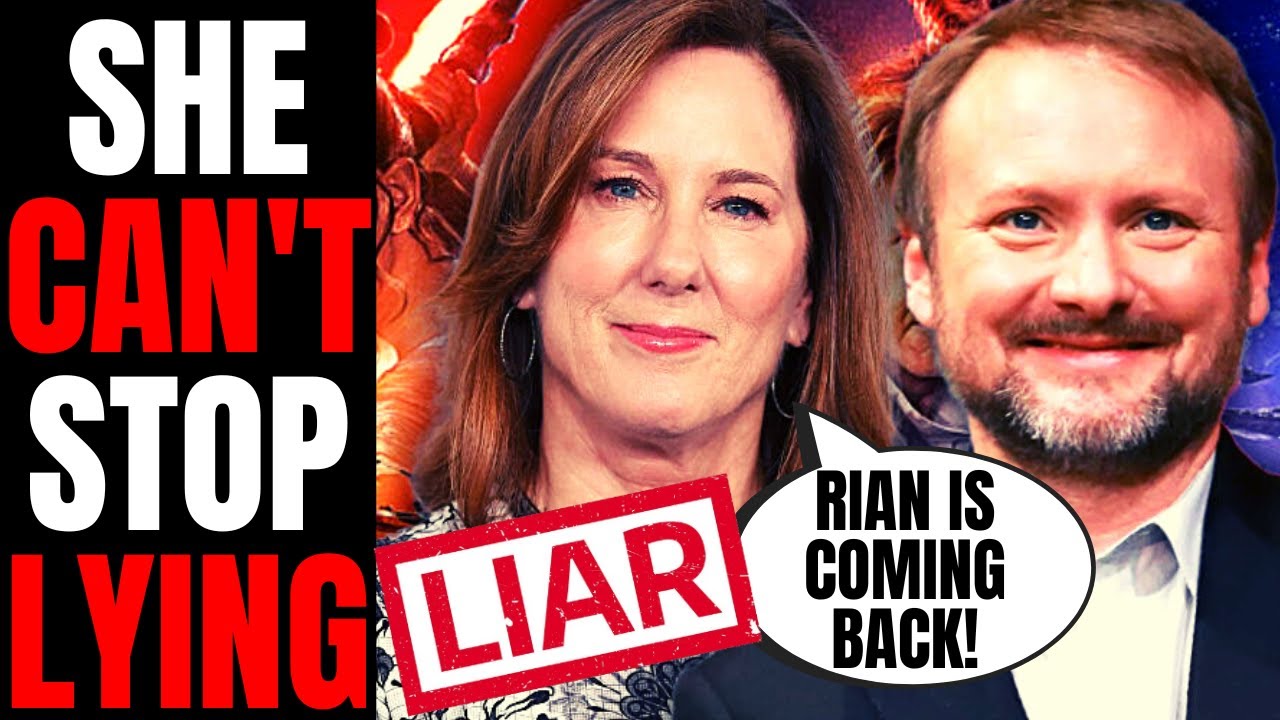 Kathleen Kennedy Can’t Stop LYING About Disney Star Wars | Says Rian Johnson Trilogy Is Happening!