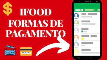Como pagar pelo app do iFood?