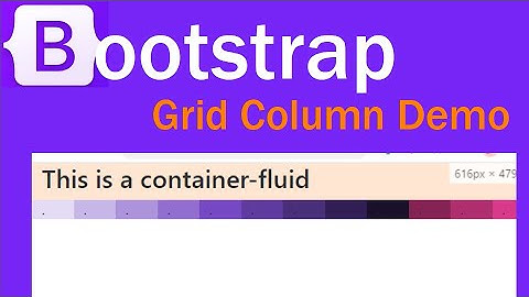 How the column grid system breaks work in Bootstrap 5