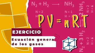 Ecuación general de los gases ejercicios | Ejercicios de gases ideales resueltos pv=nrt