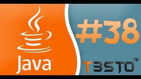 دورة تعلم برمجة جافا JAVA║الدرس 38║ الكونستراكتور والباراميترات