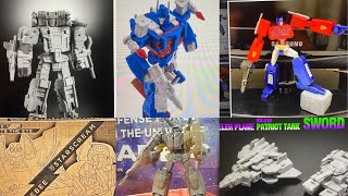 Transformers news figure reveals dr Wu sword dancer, Newage ultra Magnus loot crate Optimus haslab