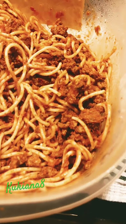 😋Spaghetti for 2025 WinterFall Feels #spaghetti #yummy